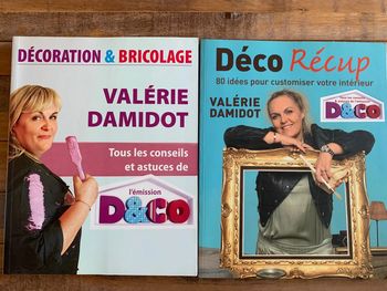 Lot 2 livres décoration Valerie damidot