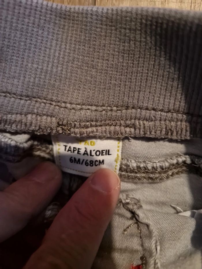 Lot de 6 pantalons 6 mois - photo numéro 3