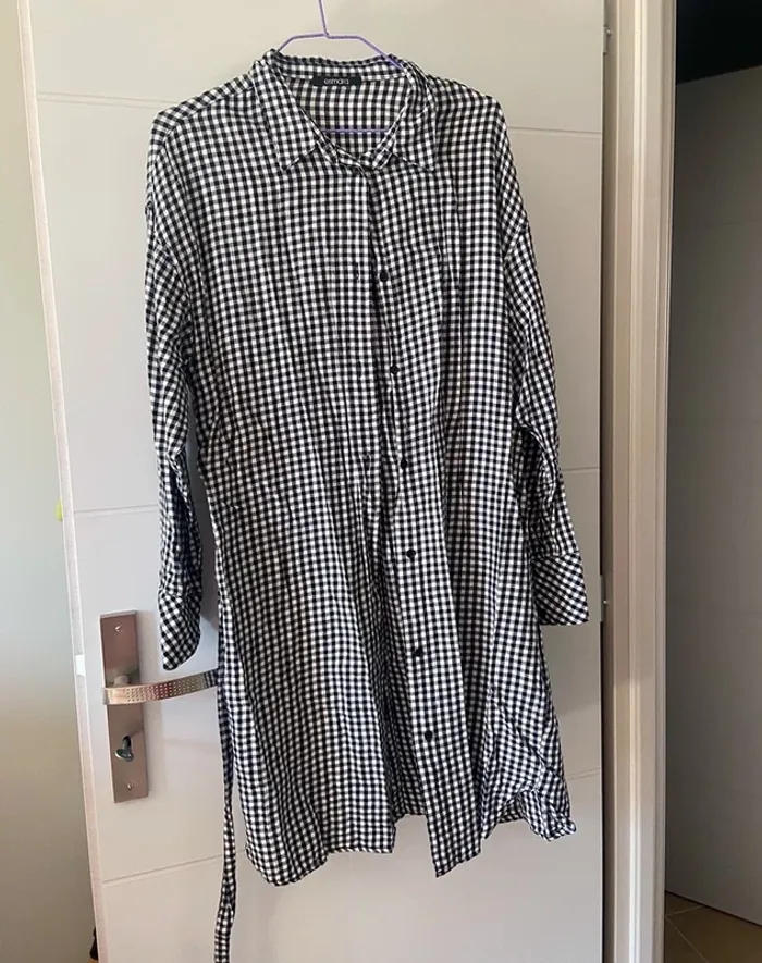 Robe chemise avec ceinture neuf