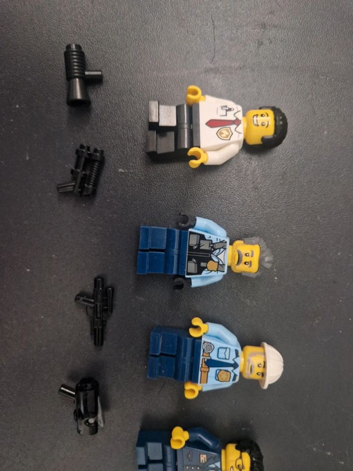 Lot de minifigures police lego - photo numéro 2