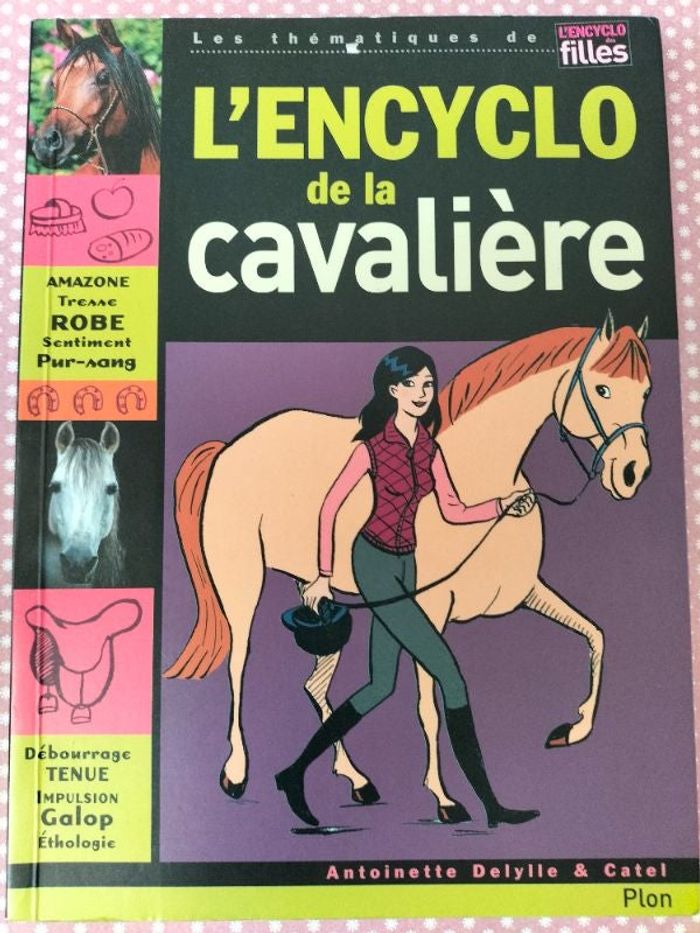 Livre équitation L'encyclo de la cavalière