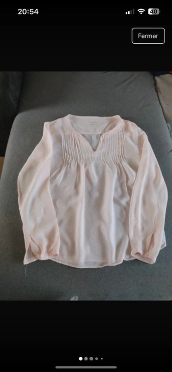 chemise rose