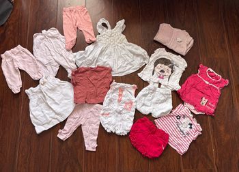 Lot bébé fille 3 mois été