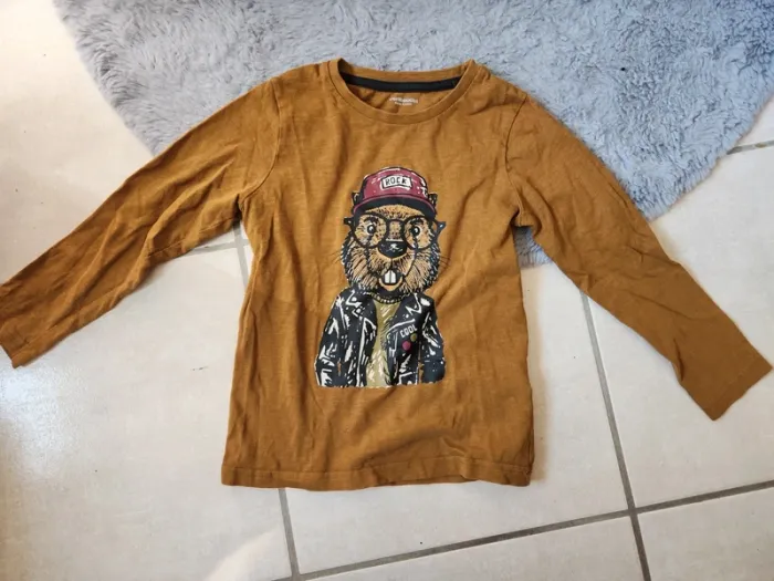 Tee shirt manches longues 6 ans