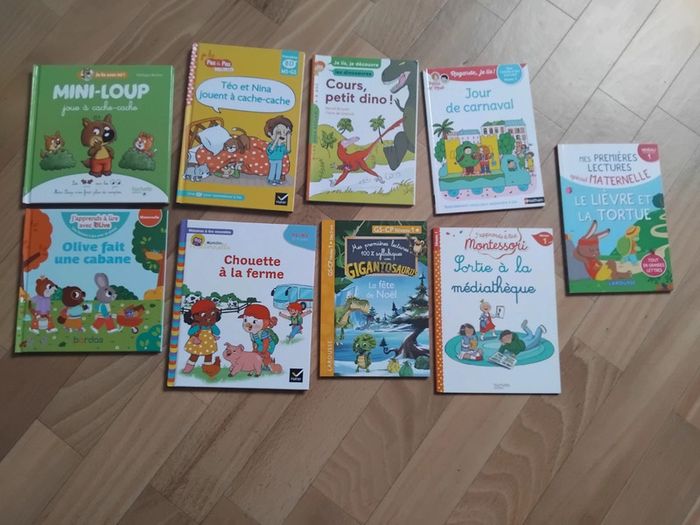 Lot livres premières lecture