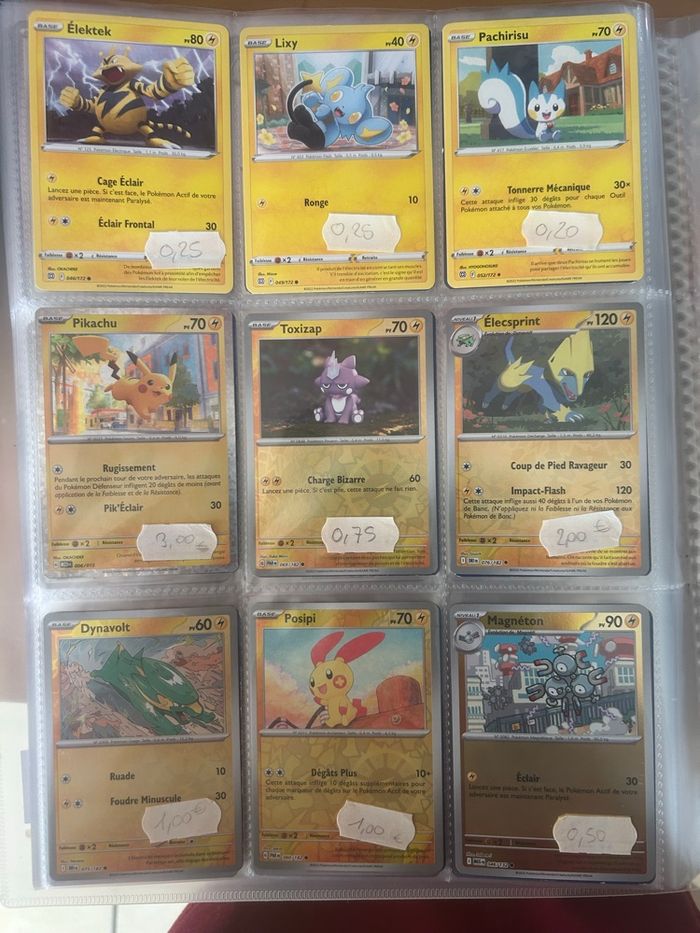 Carte Pokémon type électrique - photo numéro 2