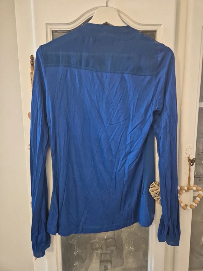 Chemisier bleu WE taille S - photo numéro 4