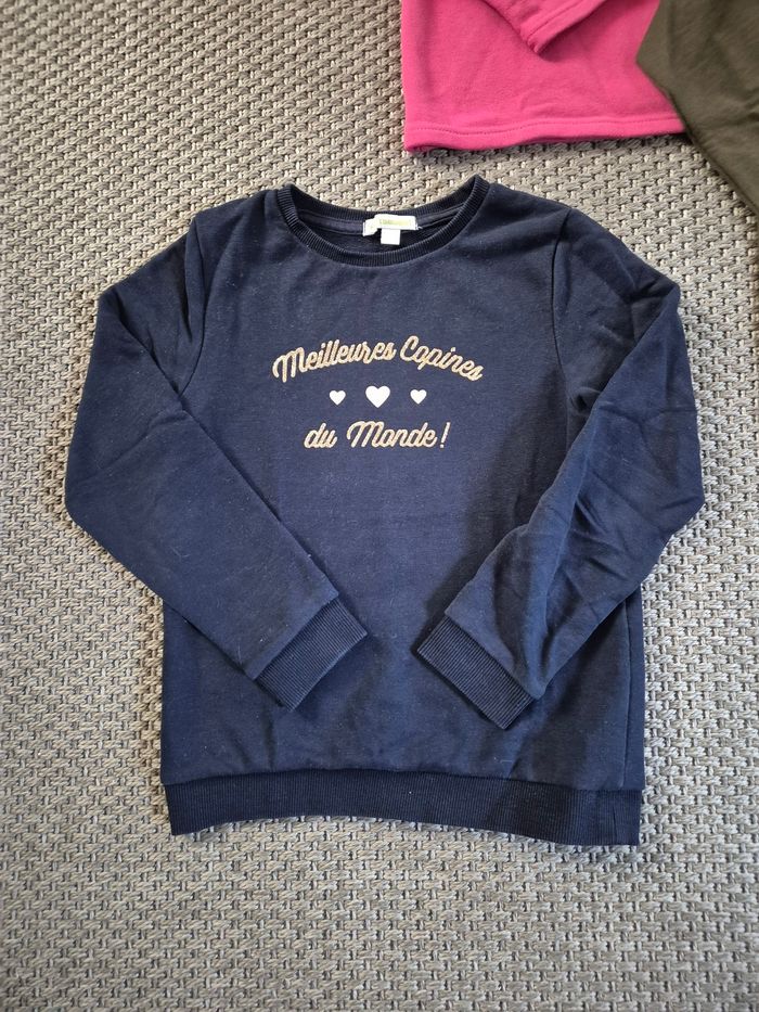 Lot de 3 sweets sans capuches - 8 ans - photo numéro 2