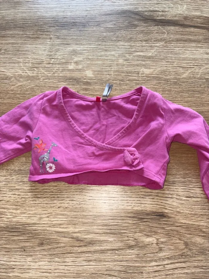 Ensemble robe + boléro bébé fille - photo numéro 7