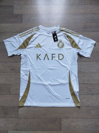 🔥 Maillot Al-Nassr Third 2024/2025 – Officiel – Neuf avec Étiquette – Taille L 🔥
