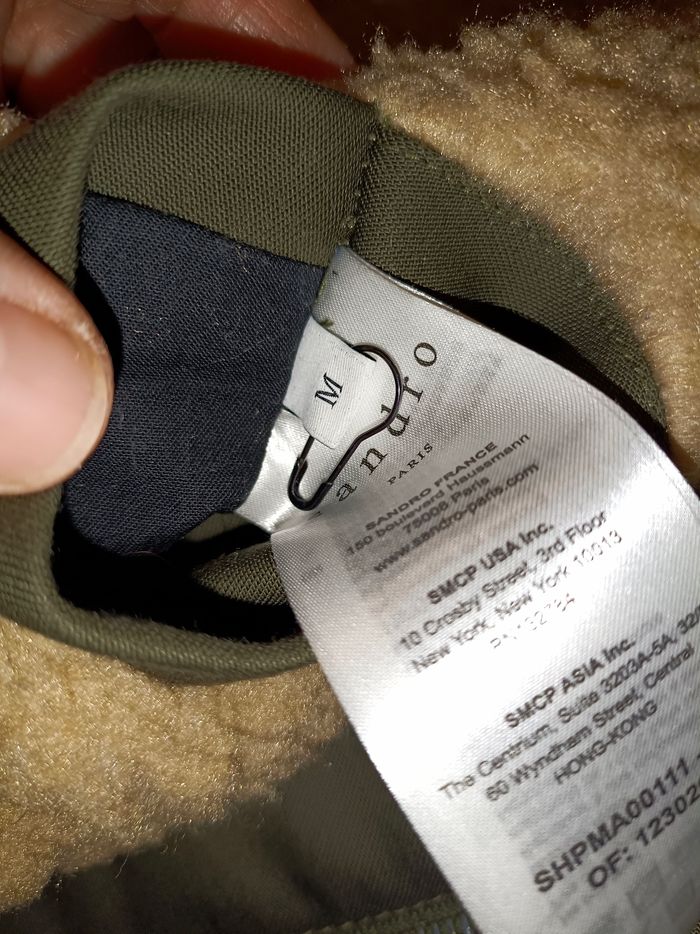 Parka chaude homme Sandro, taille M - photo numéro 4