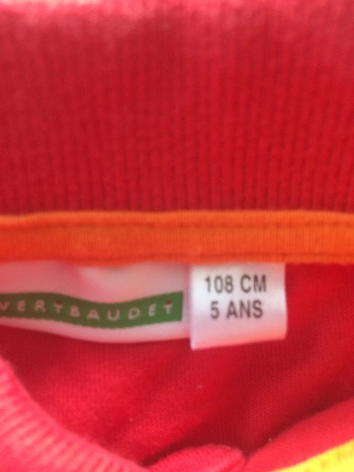 Polo rouge 5 ans - photo numéro 2