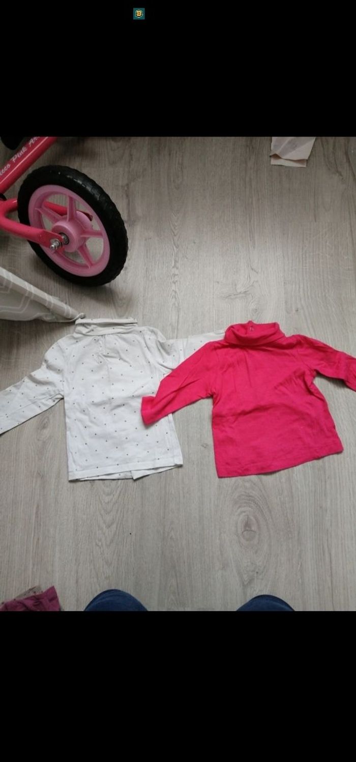 Sous pull fille 12 mois