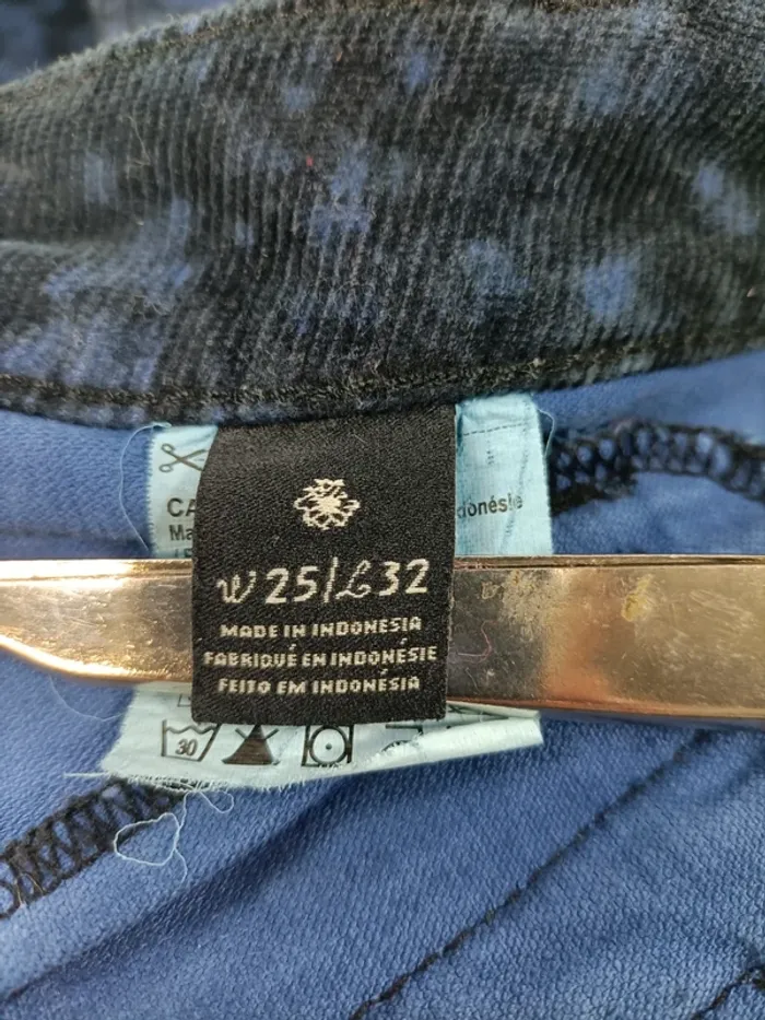 Pantalon Maison Scotch taille S - marbré Tie & dye - A059 - photo numéro 9