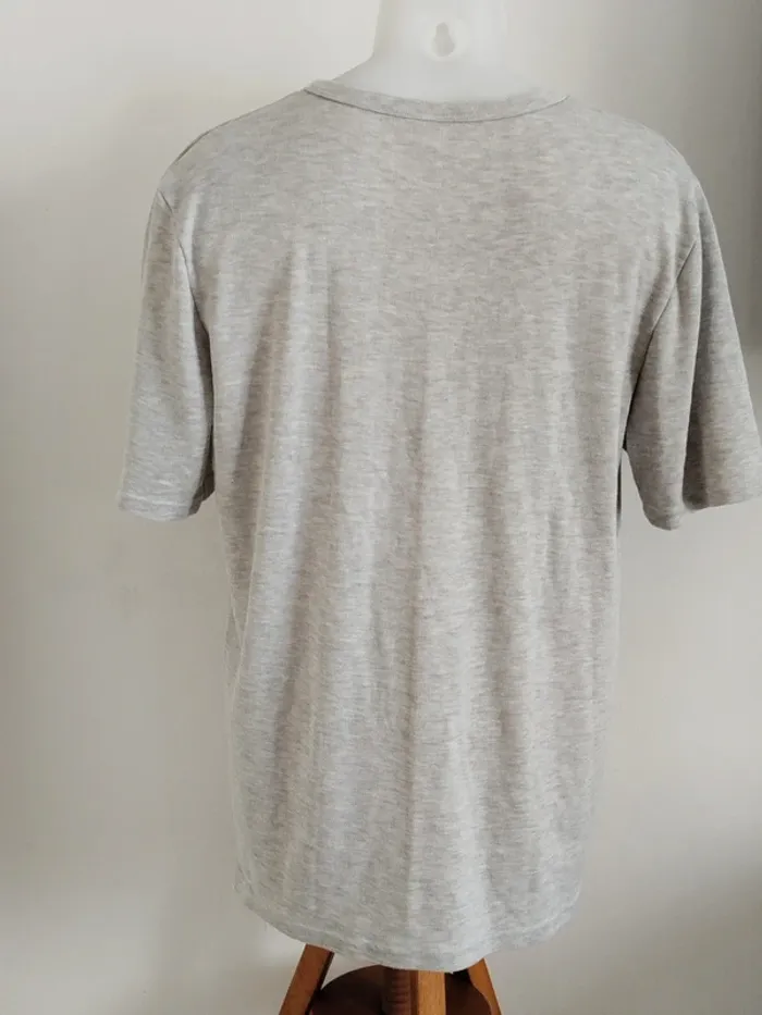 Tee-shirt manches courtes thermolctyl gris clair Damart taille 2XL - photo numéro 2
