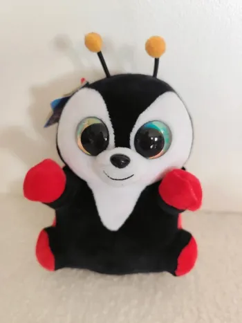 Peluche coccinelle 20cm neuf