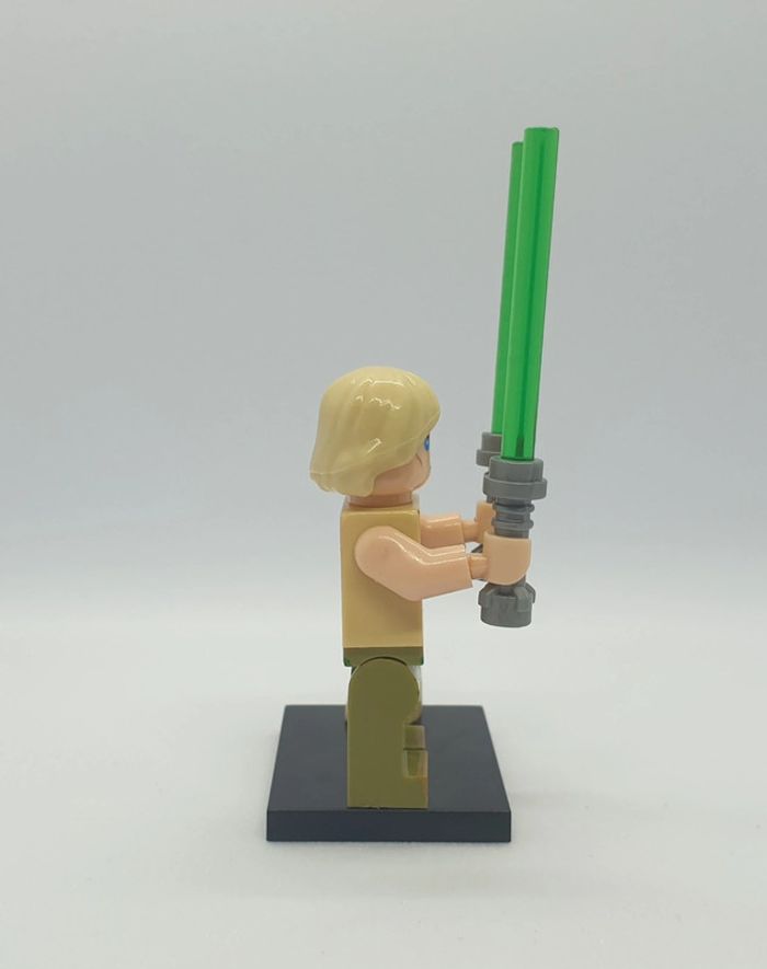 🌠 Figurine Star Wars - Luke Skywalker avec Yoda - (Style Lego) 🌠 - photo numéro 4
