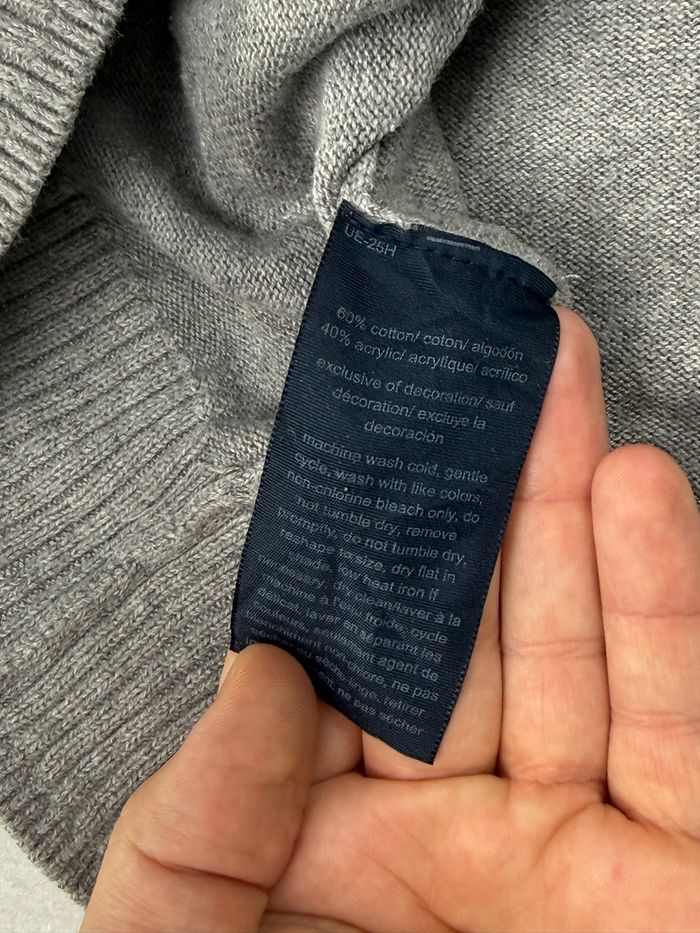 Pull gris Tommy Hilfiger pour homme Logo Tommy Taille XL SMO1525 - photo numéro 10