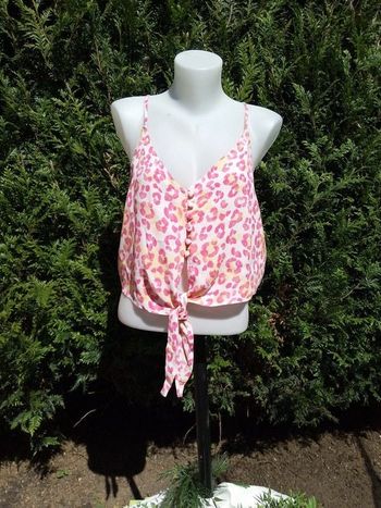 Haut court fine bretelle Tally Weijl neuf - XL - 100% viscose