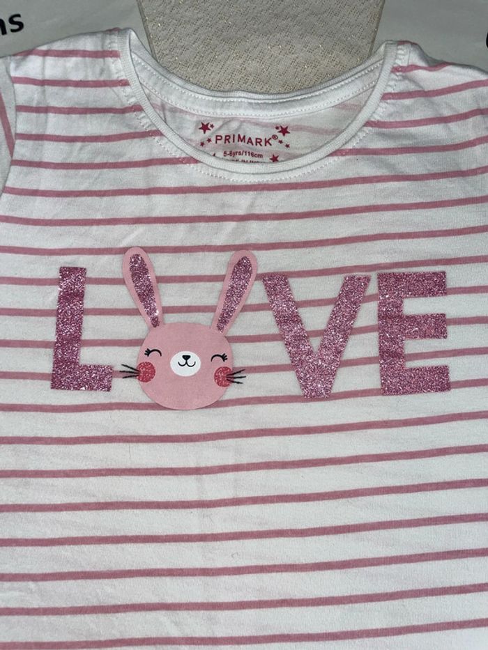 Tee shirt primark 5-6 ans - photo numéro 3