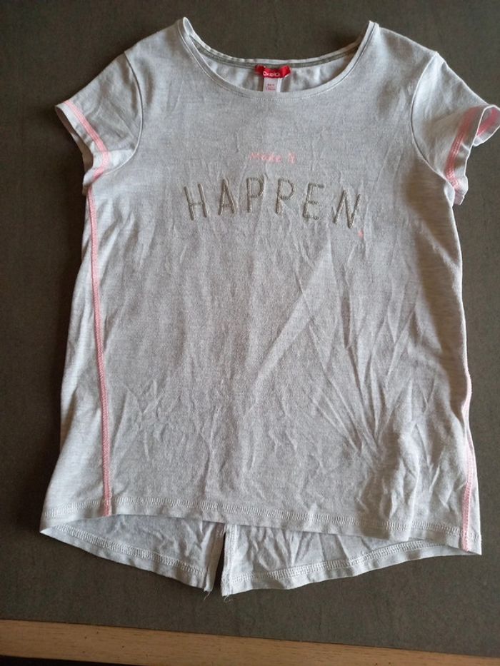 Tee-shirt Make it Happen Okaïdi 8 ans