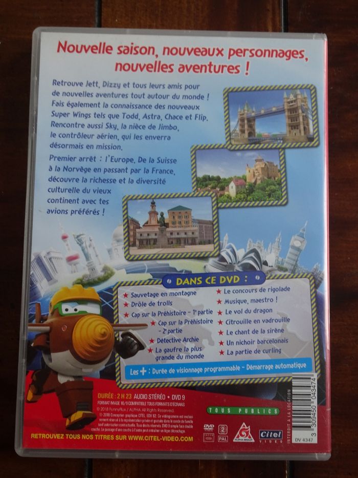 DVD Super Wings Saison 2 Excursion européenne - photo numéro 2