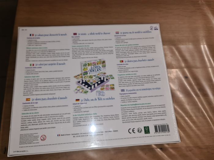 Neuf sous cellophane jeu de société Le Loto Des Odeurs des éditions SentoSphere - photo numéro 2