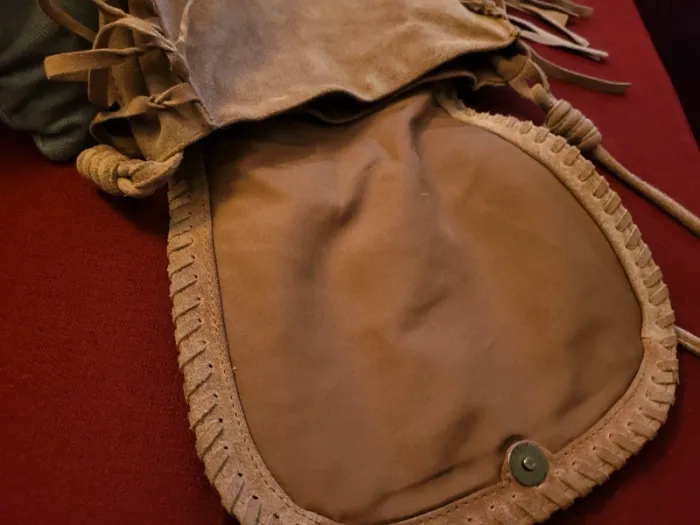 Sac en cuir  daim avec franges  Camaïeu - photo numéro 6