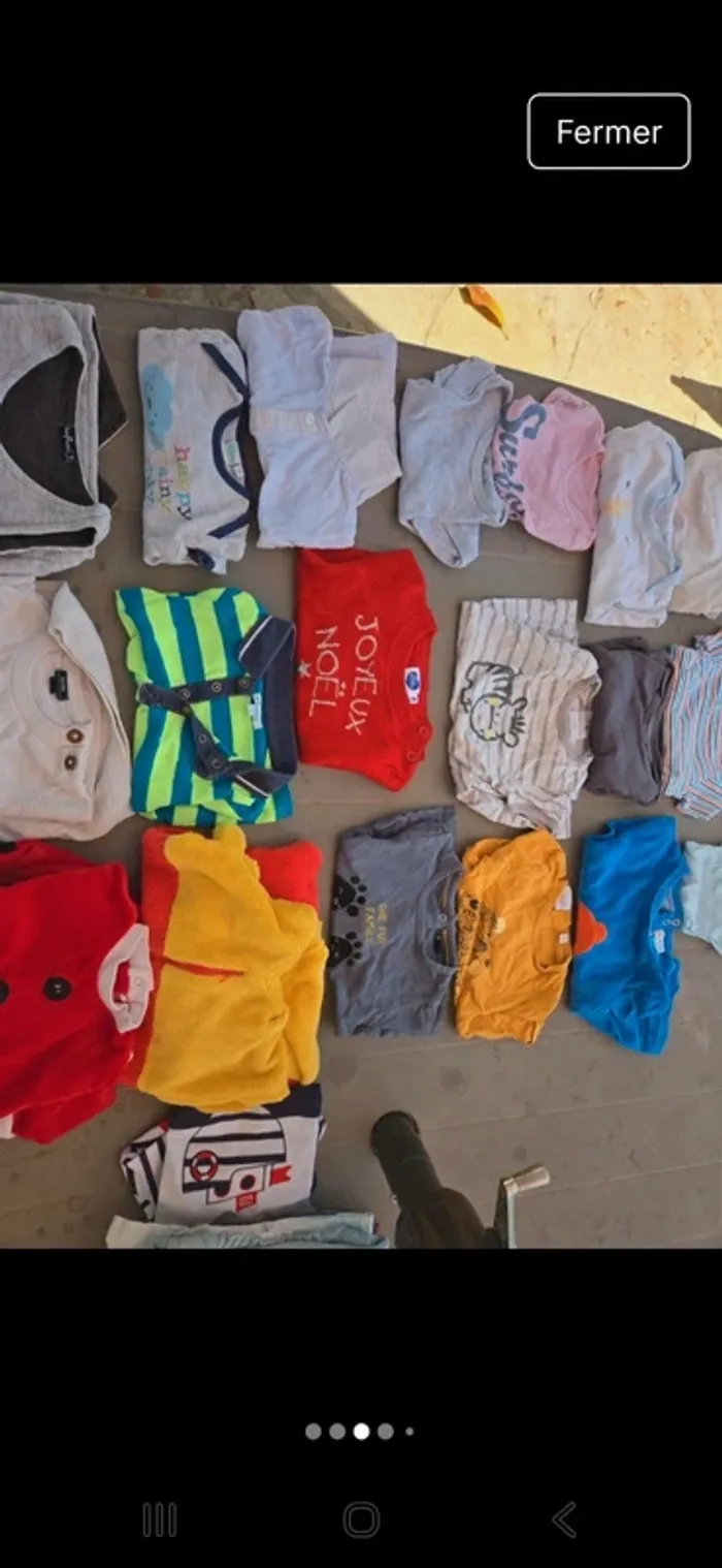 Grod lots de vêtements 9 mois garçon - photo numéro 3