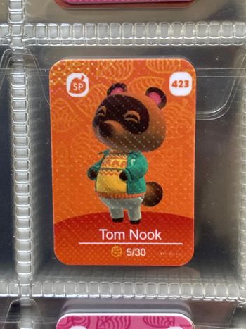 mini carte amiibo Tom nook