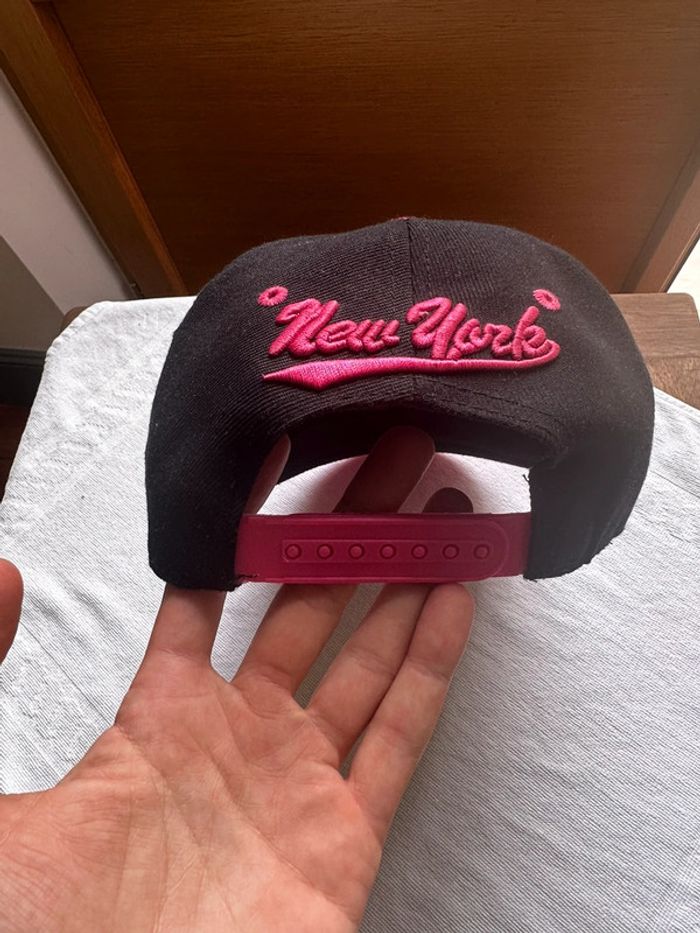 Casquette 🧢 NY Rose et Noir – Taille 58 - photo numéro 5