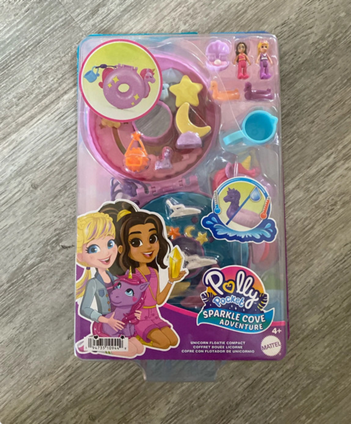 Polly pocket coffret bouée licorne