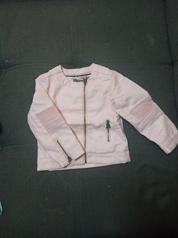 Veste simili cuire