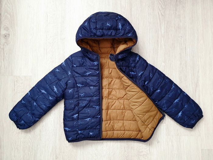 Doudoune réversible marine/camel - Okaïdi