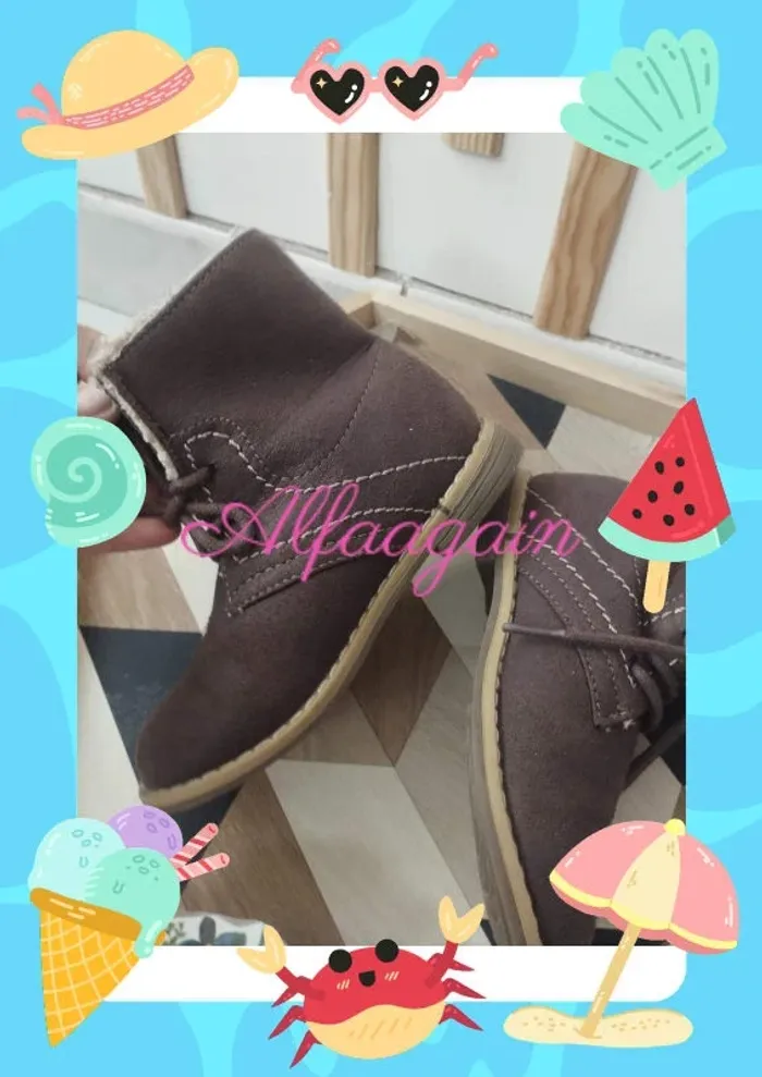 Bottines mixte 27 tissaia - photo numéro 5