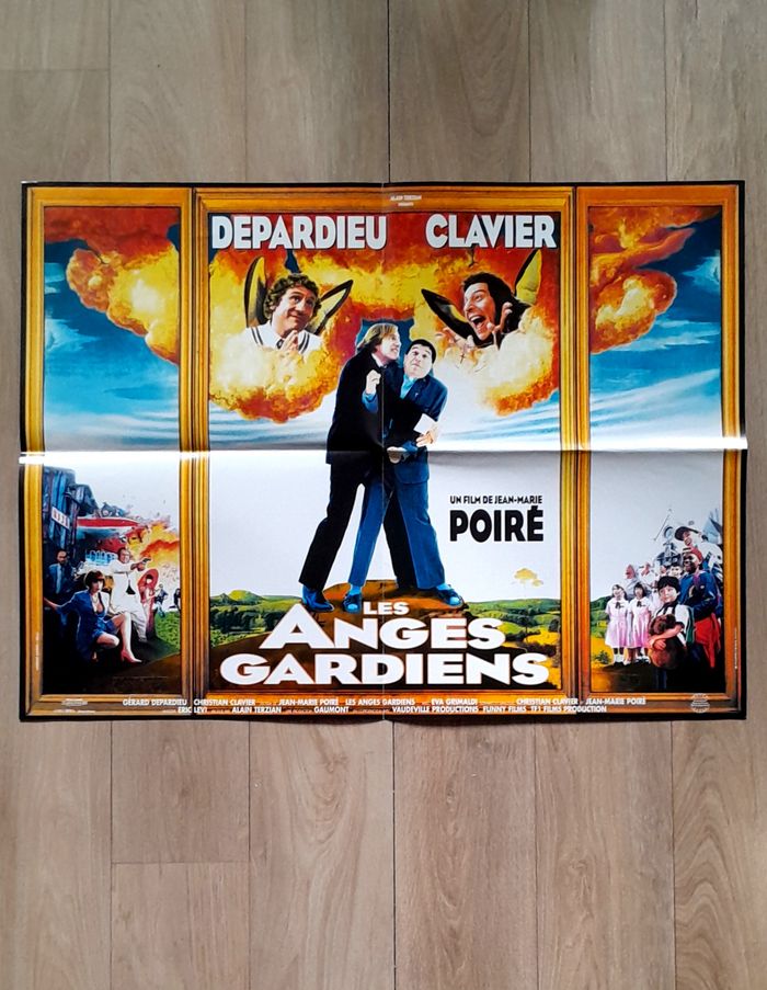 Affiche film cinéma Les anges gardiens depardieu clavier
