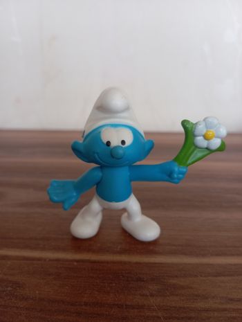Figurine Schtroumpf McDonald's Schtroumpf Timide 7cm