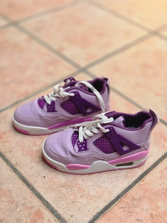 Basket mauve - photo numéro 2