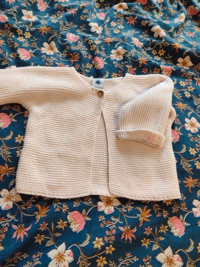 Gilet en tricot petit bateau 6 mois