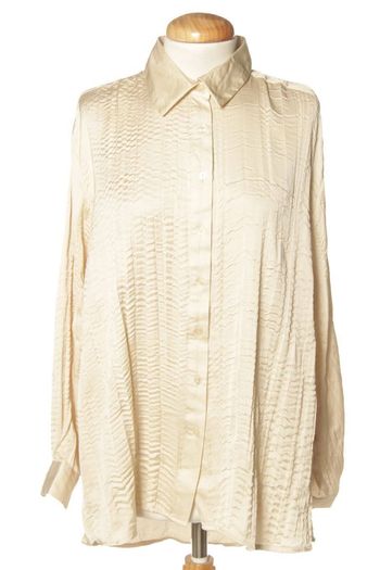 Chemise fluide satinée – Stradivarius (Taille L)