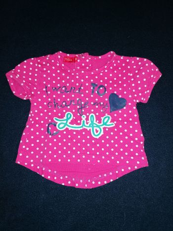 T-shirt 3 mois fille