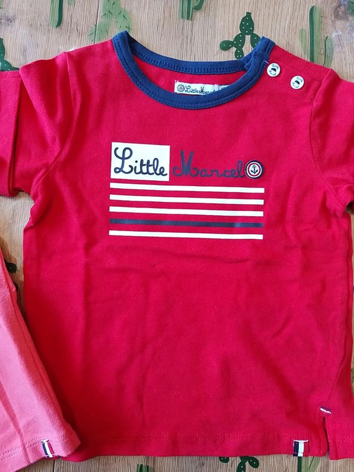 Tee-shirt. Neuf little marcel 12 mois - photo numéro 2