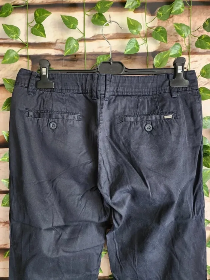 🌸Pantalon marine Mango Basic Taille 40🌸 - photo numéro 6
