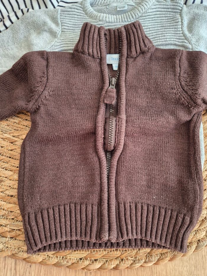 Lot de 7 pulls et vestes bébé garçon 3 mois - photo numéro 6