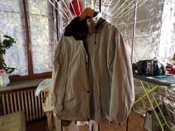 Blouson crème doublé polaire T44