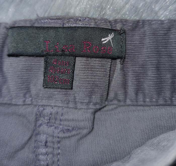 short velours gris fille 4 ans - photo numéro 5