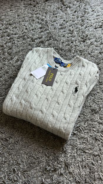 pull torsadé polo ralph lauren