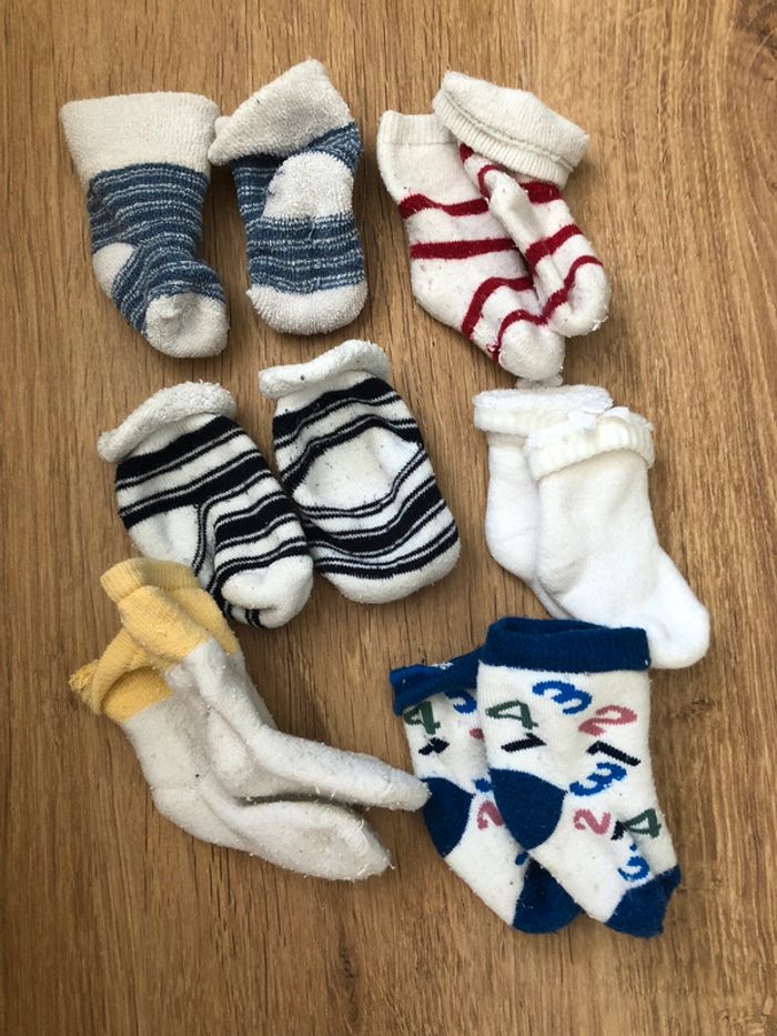 Lot de 6 paires de chaussettes T14 - photo numéro 2