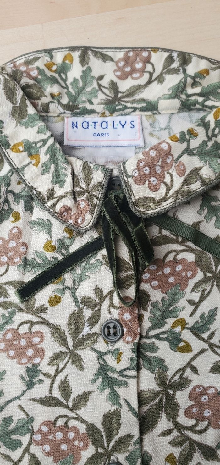 Chemise fleurie