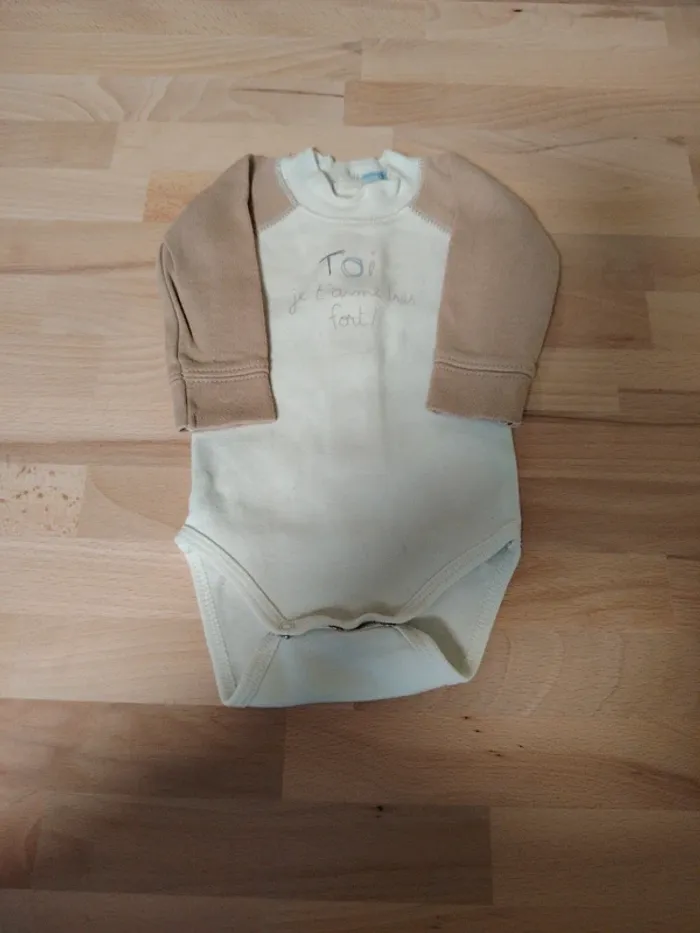 Lot de 4 body manche longue - photo numéro 2